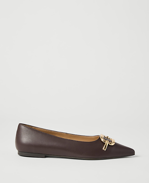 Leather Buckle Flat