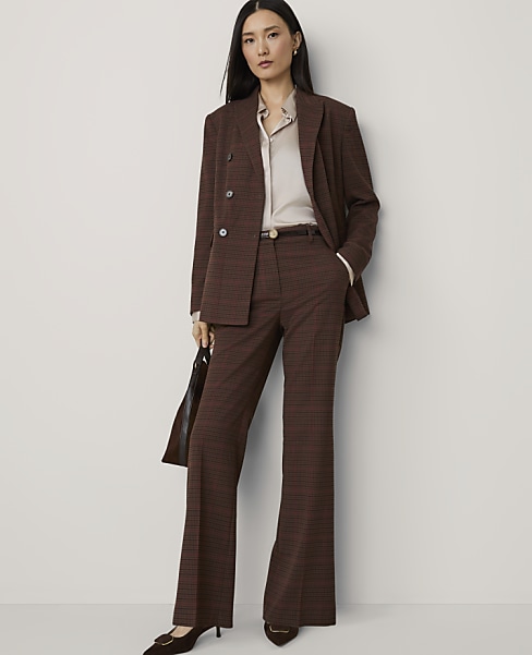 The Petite Plaid Modern Trouser