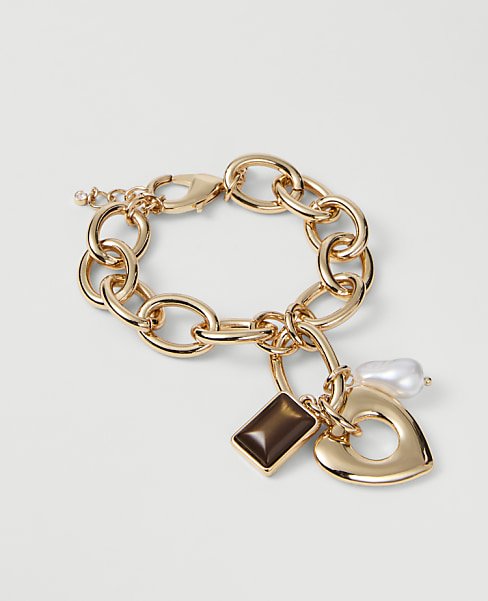 Heart Charm Bracelet
