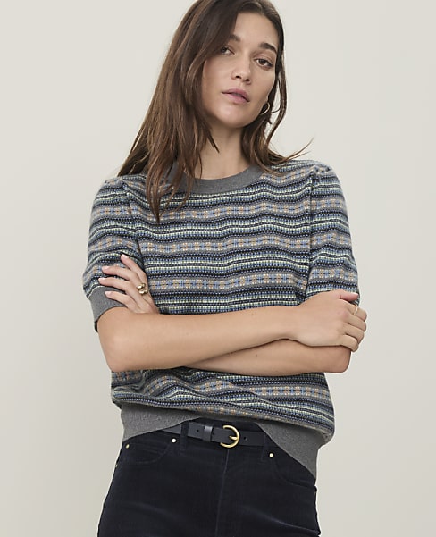 Weekend Fairisle Modern Sweater Tee