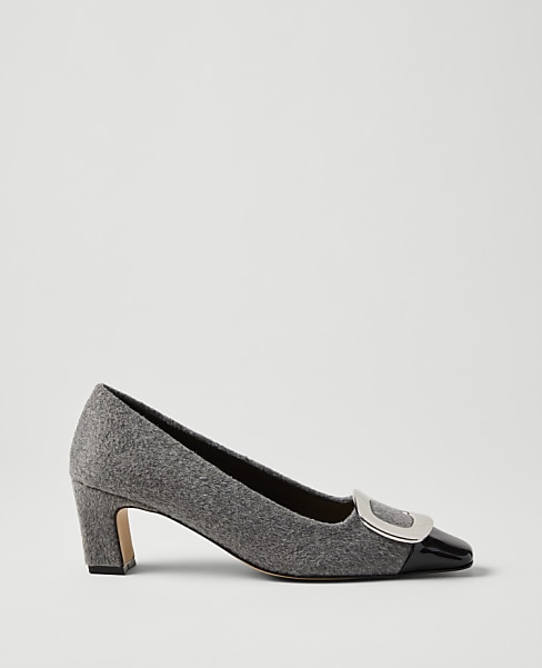 Patent Toe Buckle Pump