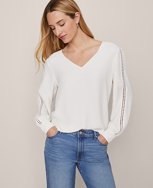 Lace Trim Top