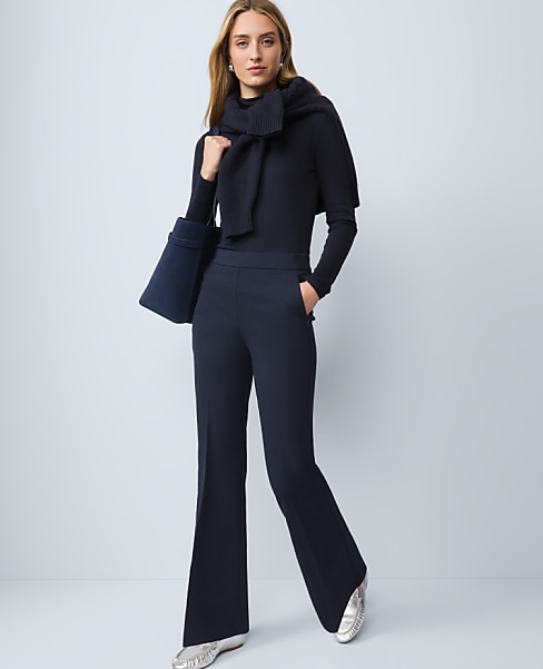 Weekend Flare Pant in Ponte