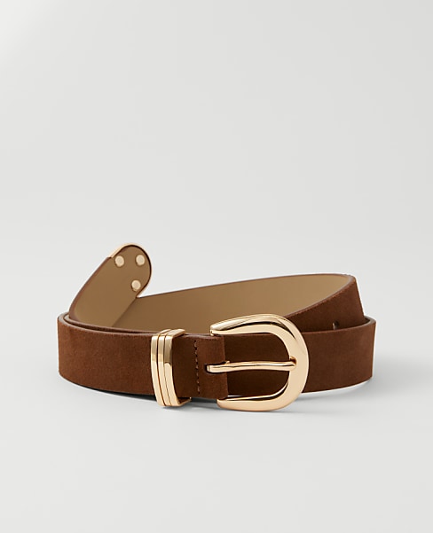 Suede Multi Keeper Belt