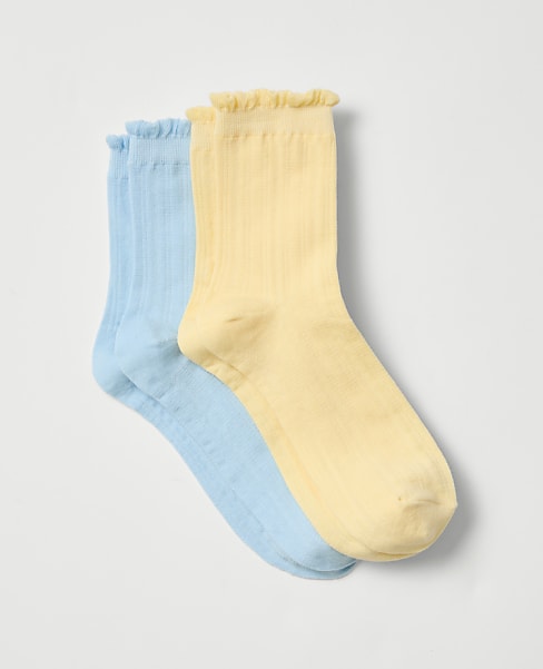 Pointelle Sock Set