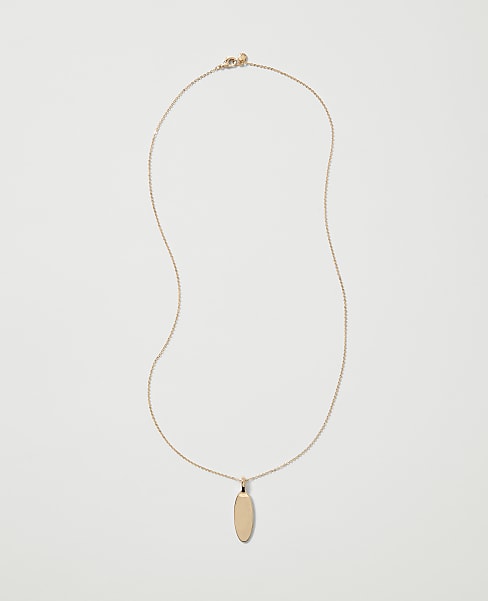 Metal Pendant Necklace