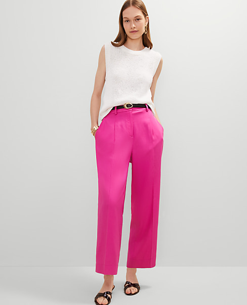 The Petite Relaxed Ankle Pant