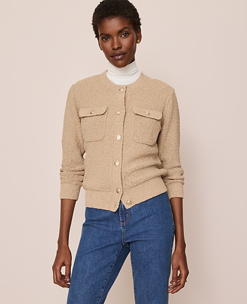 Bouclé Cardigan