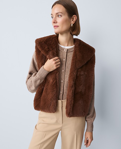 Faux Fur Vest