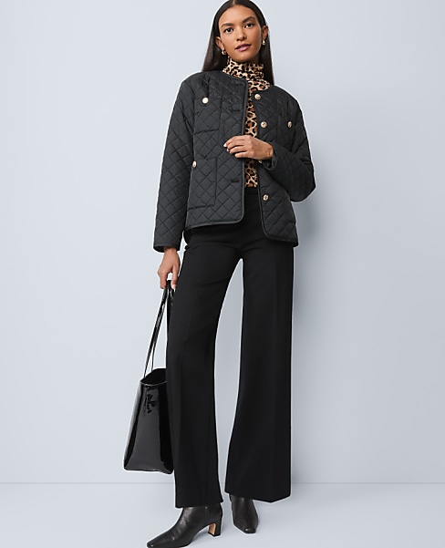 Weekend Easy Perfect Wide-Leg Pant in Ponte