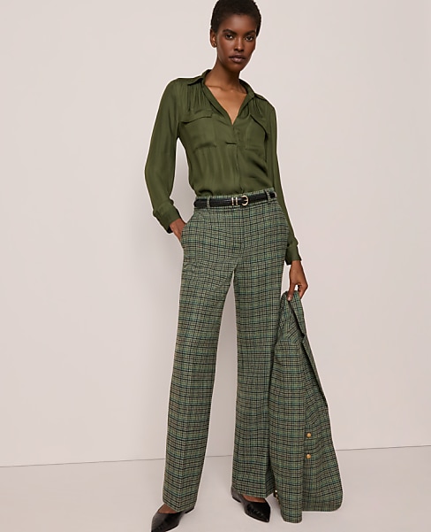 The Petite Jayne Pant in Houndstooth