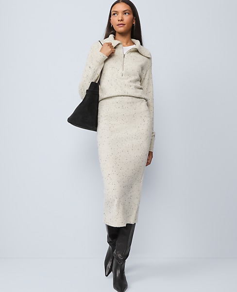 Weekend Sweater Pencil Skirt