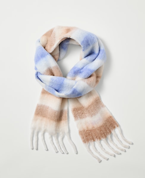 Weekend Striped Blanket Scarf
