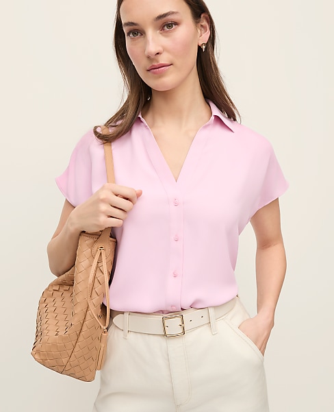 Split Neck Blouse