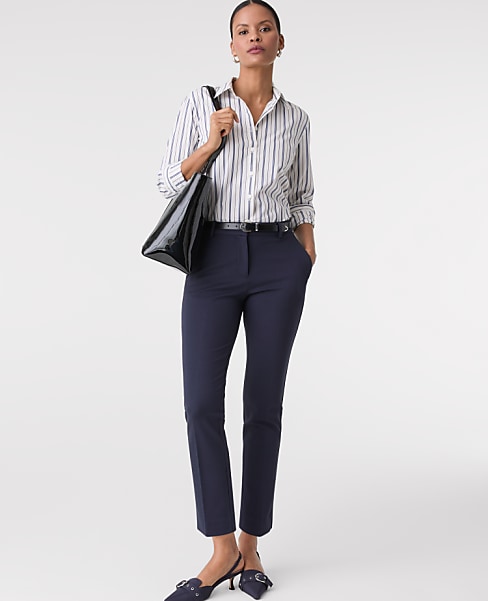 The Tall Eva Ankle Pant in Ponte