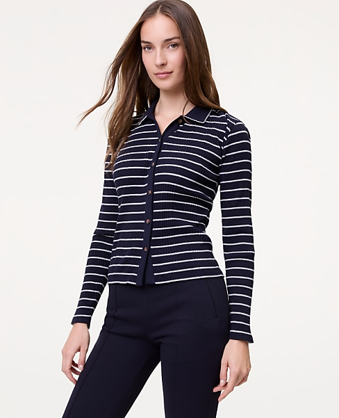 Weekend Striped Polo Shirt