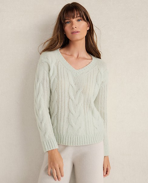 Haven Well Within Lofty Knit V-Neck Sweater
