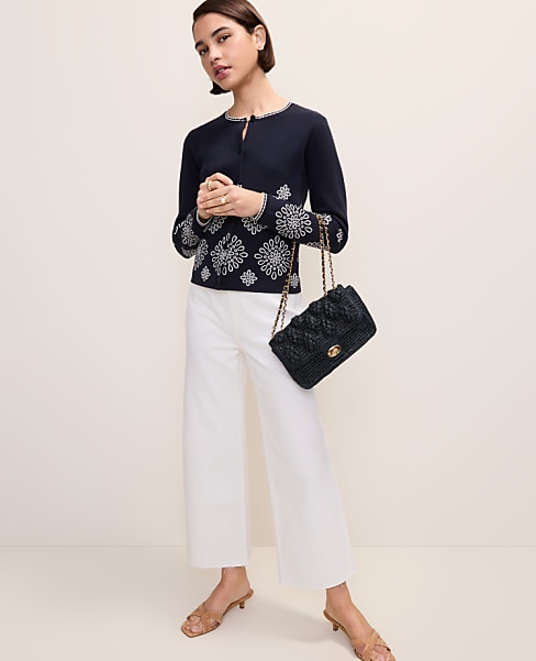 Embroidered Ann Cardigan