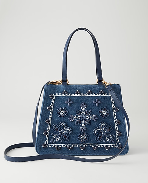 Beaded Crossbody Bag
