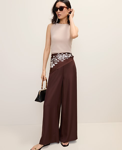 The Petite Statement Palazzo Pant