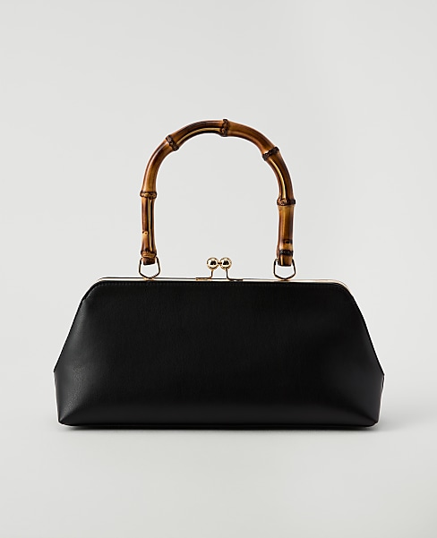 Bamboo Top Handle Bag