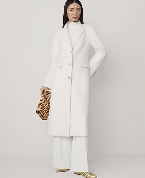 Petite Long Chesterfield Coat