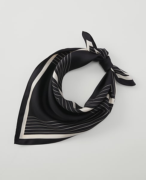 Geo Silk Scarf