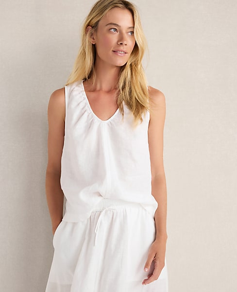 Haven Well Within Linen U-Neck Tank