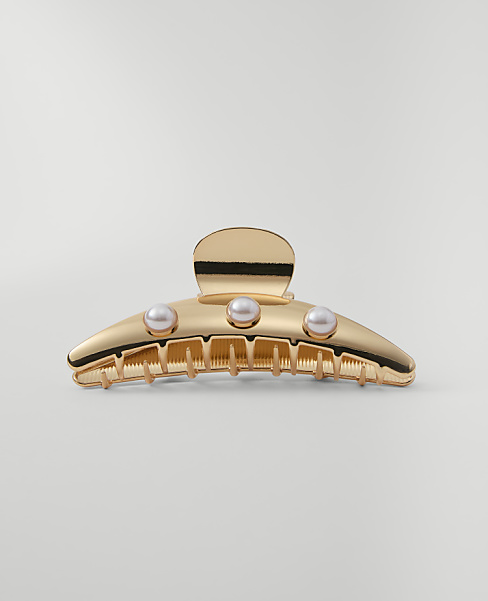 Weekend Pearl Embellished Claw Clip