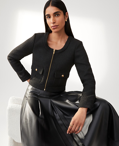 Tweed Cropped Jacket