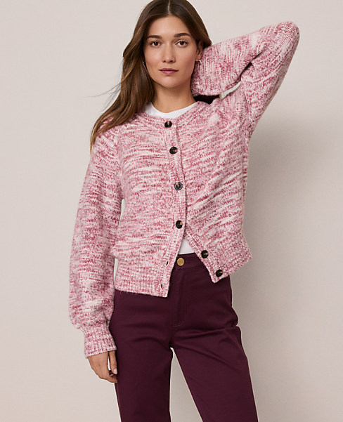 Weekend Marled Cardigan