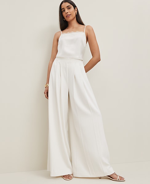 The Petite Triple Pleat Palazzo Pant