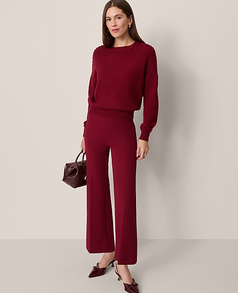 The Side Zip Flare Pant
