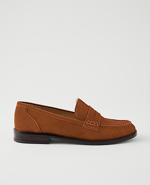 Weekend Suede Penny Loafer