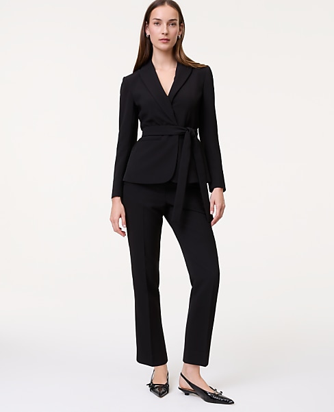 The Relaxed Ankle Pant in Fluid Crepe