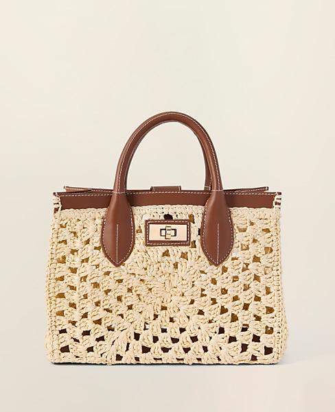 Woven Straw Tote