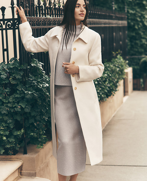 Petite Belted Everyday Coat