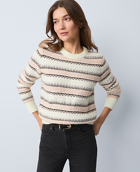 Weekend Relaxed Fair Isle Sweater