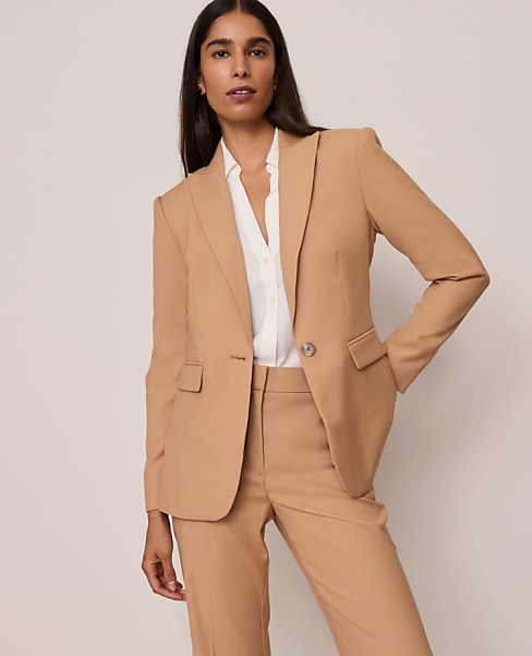 The Fitted Long Blazer