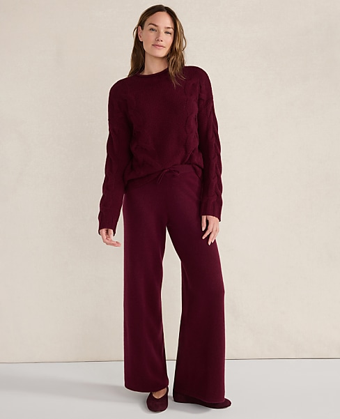 Haven Well Within Cashmere Wide Leg Pants