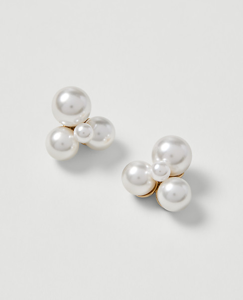 Pearl Stud Earrings