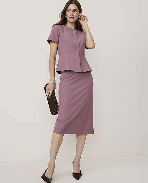 Zipper Pencil Skirt | Ann Taylor