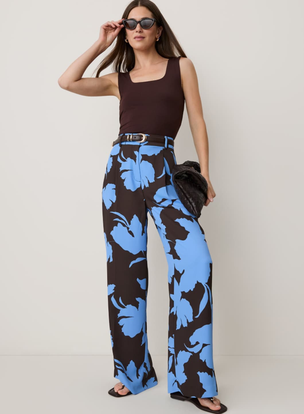 color play: blue & brown