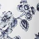 Toile Mixed Media V-Neck Shell