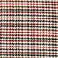 Houndstooth Crew Neck Peplum Top