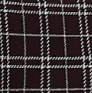 Plaid Layered Mock Neck Top